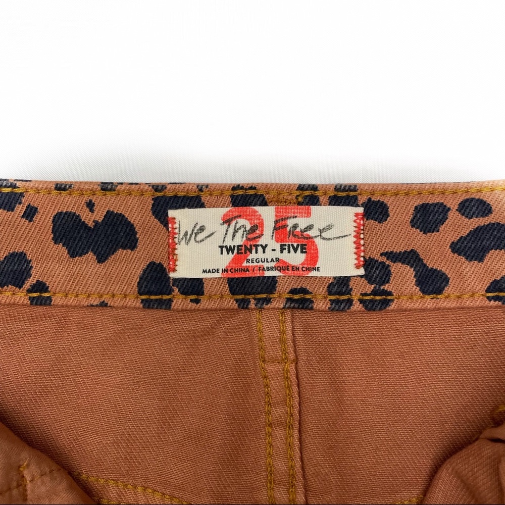 FREE PEOPLE PINEAPPLE COMBO JEAN SKIRT - Picture 3 of 3